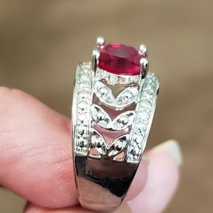 *8 for $25* Ruby Red Cocktail Ring